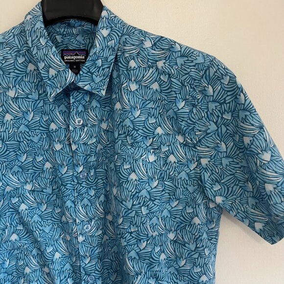 Patagonia Other - 🌊 Patagonia Men’s Go To Shirt — Block Party Lago Blue (M)